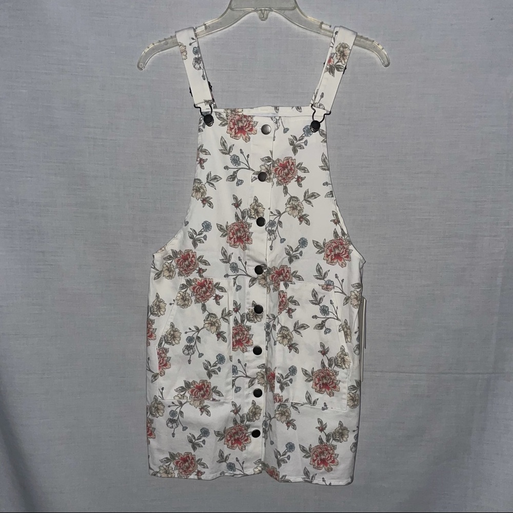 Tinseltown Floral Overalls